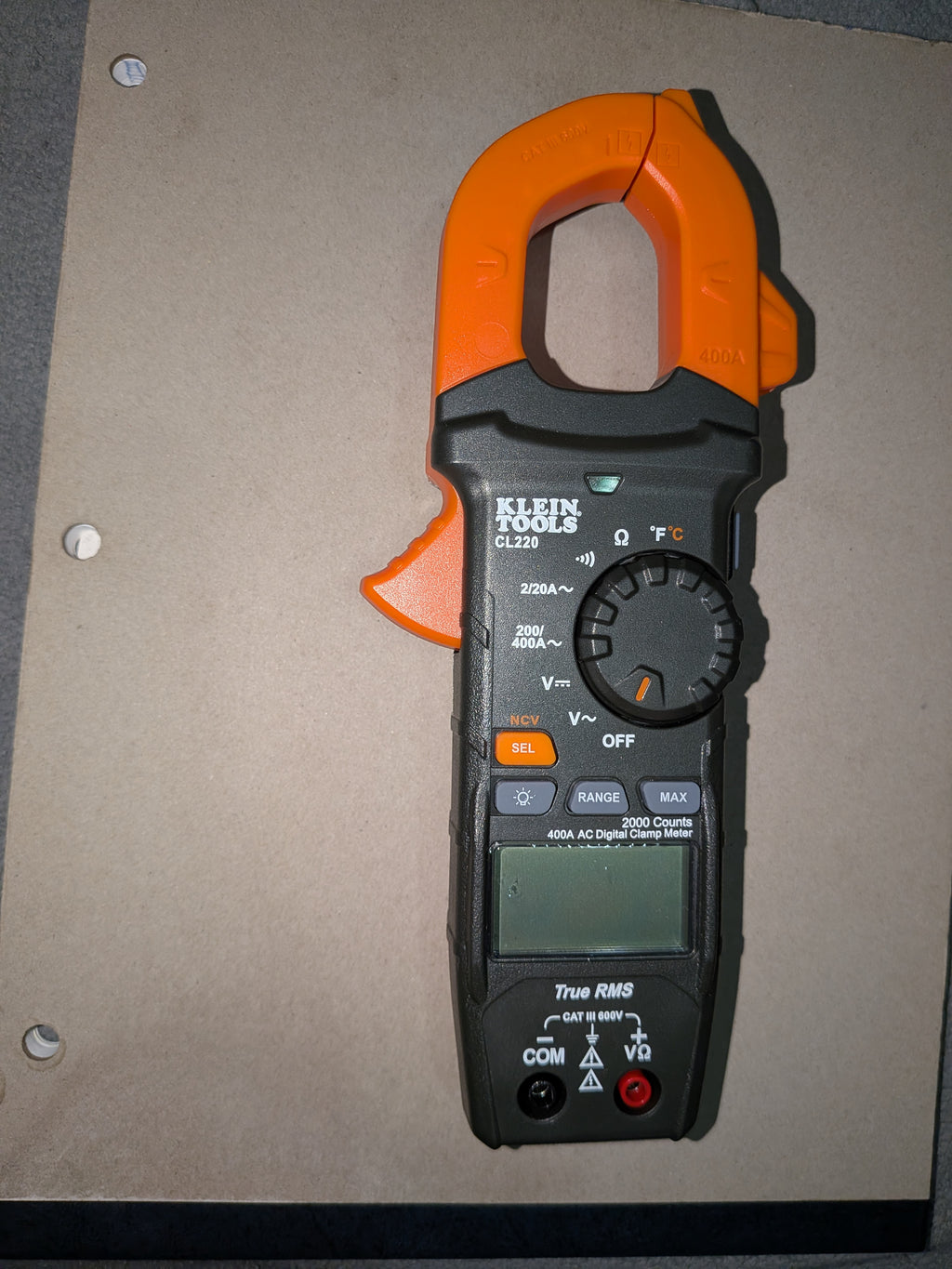 Klein Multimeter Clamp on RMS-case-combo kit avaible